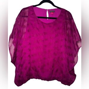 Vince Camuto Fuchsia Blouse